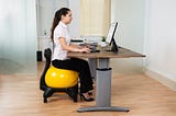 Should You Replace Your Office Chair With an Exercise Ball?