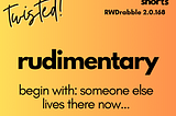 RWDrabble 2.0.168