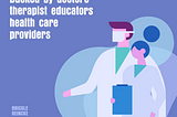 IM is Research-Backed Therapists, Educators, and Healthcare Providers,