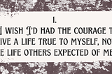 Are You Living the Top Five Regrets of the Dying?
