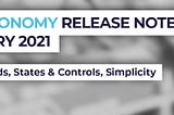 MyDataEconomy Release Notes — 1st Feb 2021