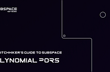 Polynomial PoRs for Subspace v2