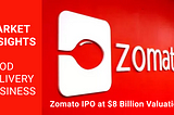 Zomato IPO- Food delivery market insights