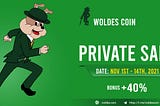WOL Private Sale is live