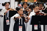 Student Violinists from Pacoima Charter School Perform at the CCSA Conference on March 20, 2024