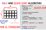 Overview of the “Quicksort” Algorithm and “Divide & Conquer” approach in JavaScript