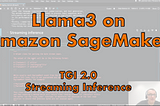 Video: Llama 3 on Amazon SageMaker