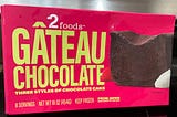 Product Review: 2foods’s Gâteau Chocolate