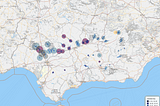 A Geospatial View of Reservoir Water Levels in Andalusia with KNIME