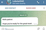 Lobster Daily #340 – Daily Recap – March 23: