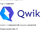 Qwik — Creando Librería y publicar en NPM
