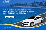 Cheapest 3-day Car Rentals In Belize | Car-One Rental Belize