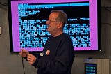 One of my presentations at the Commodore Los Angeles Super Show