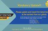 Mandatory Update!