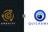Gravity Finance x QuickSwap