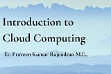 Book on Cloud Computing