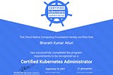 My Journey to Certified Kubernetes Administrator (CKA)