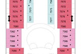Grandeur of the Seas Deck 7 Deck Plan in Detail