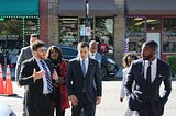 Birmingham, AL: Secretary Buttigieg joins Mayor Woodfin, Congresswoman Sewell, and local leaders on the walking tour of the city’s historic Black Main Street