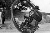 1931 monowheel by Goventosa, Creative Commons