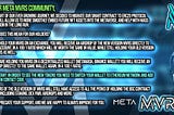 Dear Meta MVRS Community..