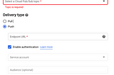 How to create PubSub subscriptions across two different GCP projects