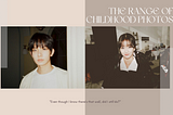 The Range of Childhood Photos