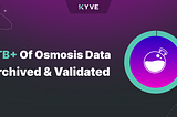 Next Level Building With Osmosis Data — Powered By KYVE