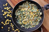 Spinach & Corn Wholewheat Pasta