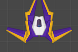 Extra-Laser-Unity #01 Building a Space Fighter with Colors