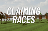 Claiming races & Photo Finish Live