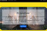 PC GameFinder