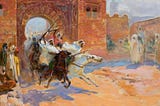 01 Work, Orientalist Artist, The Art of War, Ulpiano Checa’s Maghrebi Warriors, with footnotes #126