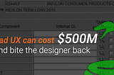 Bad UX is expensive as $500M