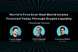 Polytrade finances the world’s first Real world invoice using Crypto Liquidity