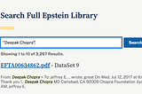 Deepak Chopra Is Back in the Epstein Files — and It’s Way Worse than Before