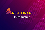 Meet Arise Finance