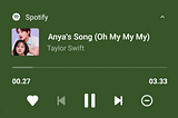 Anya’s Song