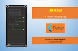 HiFiChat — A Flutter Chatting App