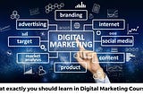digital marketing training course
