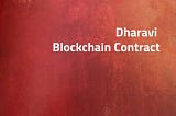 Slumdog Billionaire — Ranchi Mall Dharavi Blockchain Contract