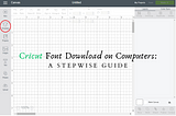 cricut font download