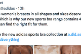 Adidas Reminds Twitter Users Women Have Nipples Too