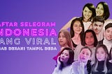 Daftar selebgram Indonesia yang viral sebab berani tampil beda