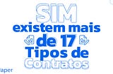 Quantos tipos de contrato existem?