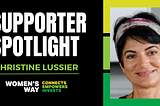 Supporter Spotlight: Christine Lussier