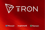 TRON recognized by CryptoRank, Messari, and Nansen: $916M revenue and $81B USDT supply in H1 2025