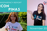 ICON Pinas: November 2020 Transparency Report