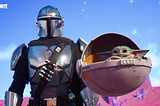 The Mandalorian & Grogu in Fortnite