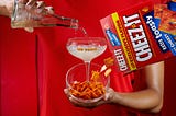 So good they go together…Cheez-It x Usual Wines